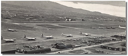 Lages Airport in the Azore Islands