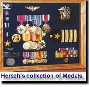 Hersch`s collection of Medals and Ribbons