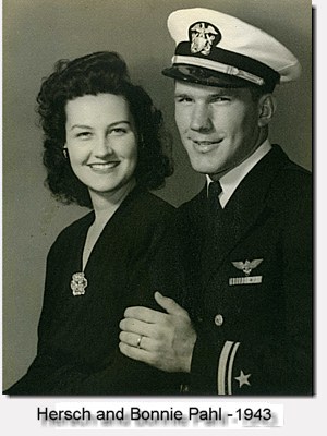 Herschel and Bonnie soon after their marriage in 1943